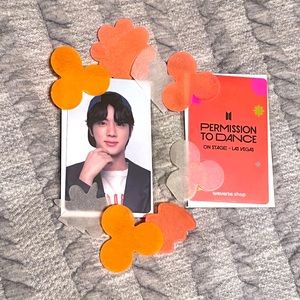 Official PTD Las Vegas Album Lucky Draw Photocard- Jin/Seokjin/WorldWideHandsome